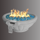 Tuscany Fire and Water Bowls  24'' 