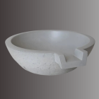 Round Fire and Water Bowls 27"